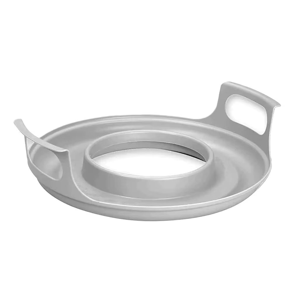Microwave Plate Holder & Bowl Carrier | Heat-Resistant Tray with Handles for Hot Food
