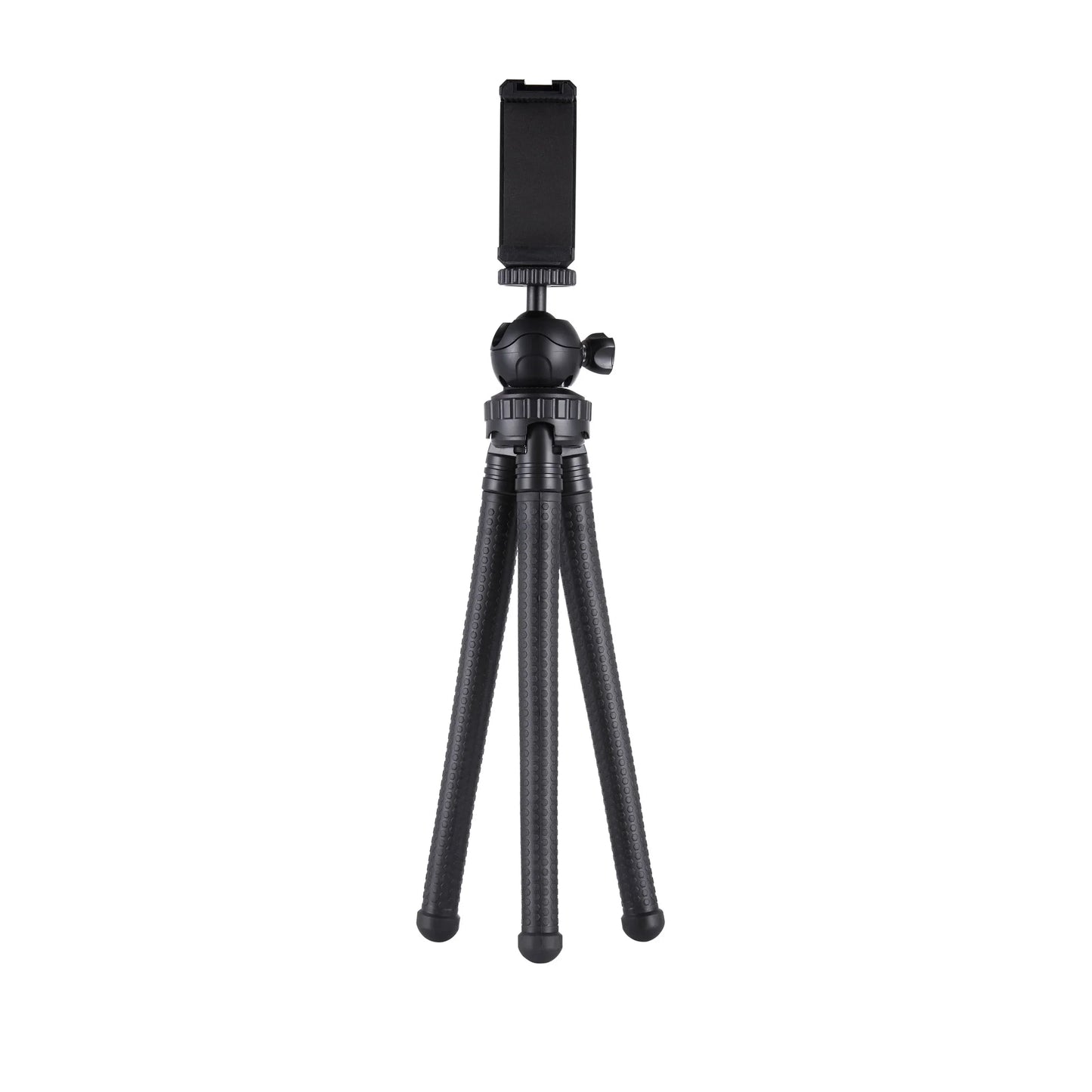 Onn Adjustable Mini Tripod Stand | Flexible Holder for Compact Cameras, GoPro & Smartphones