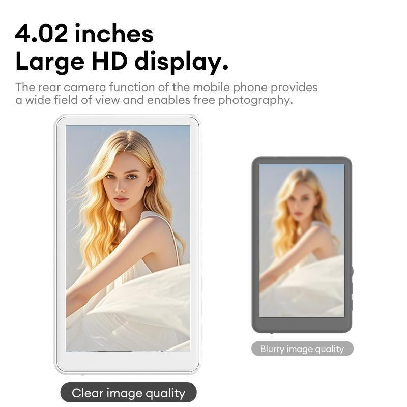 Vlog Selfie Monitor Screen for iPhone & Samsung (T1 Mobile Phone Screen Thrower)