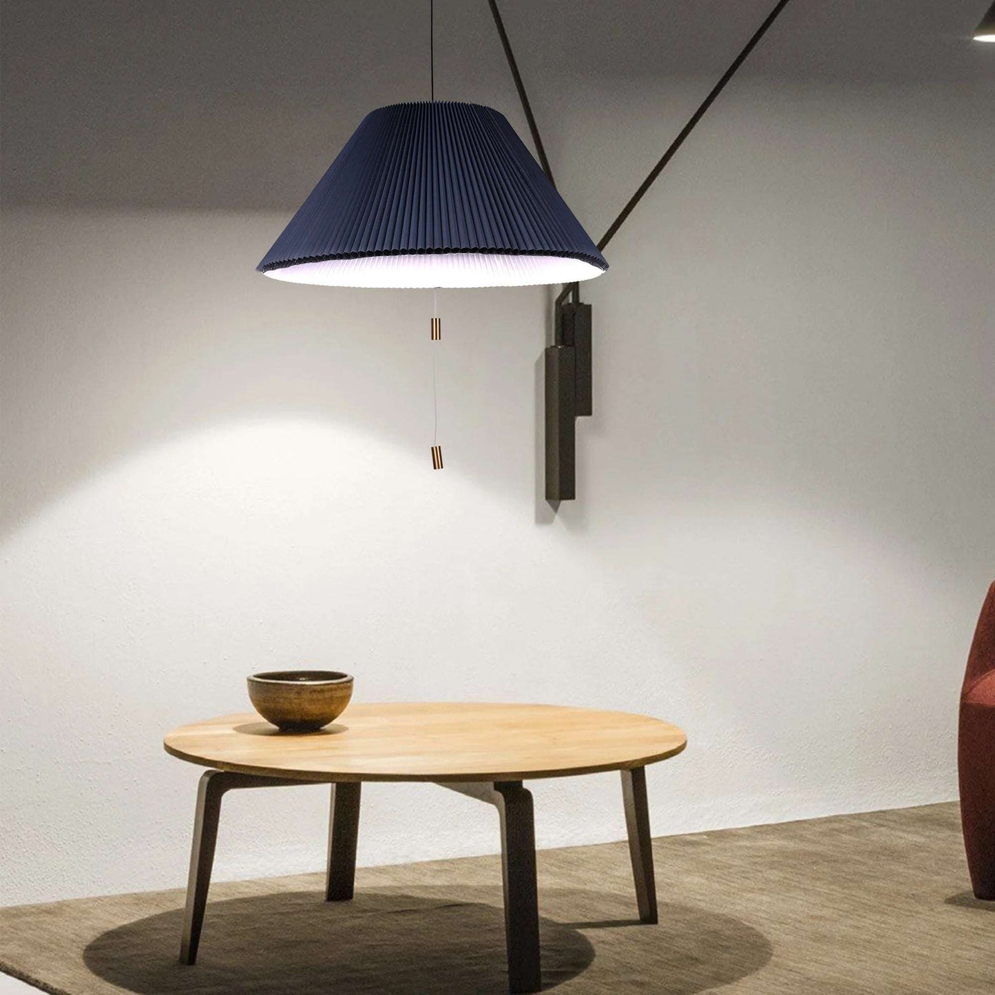 Shape-Changing Pendant Lamp | Dynamic Circular, Frustum & Cylindrical Shade for Ambiance