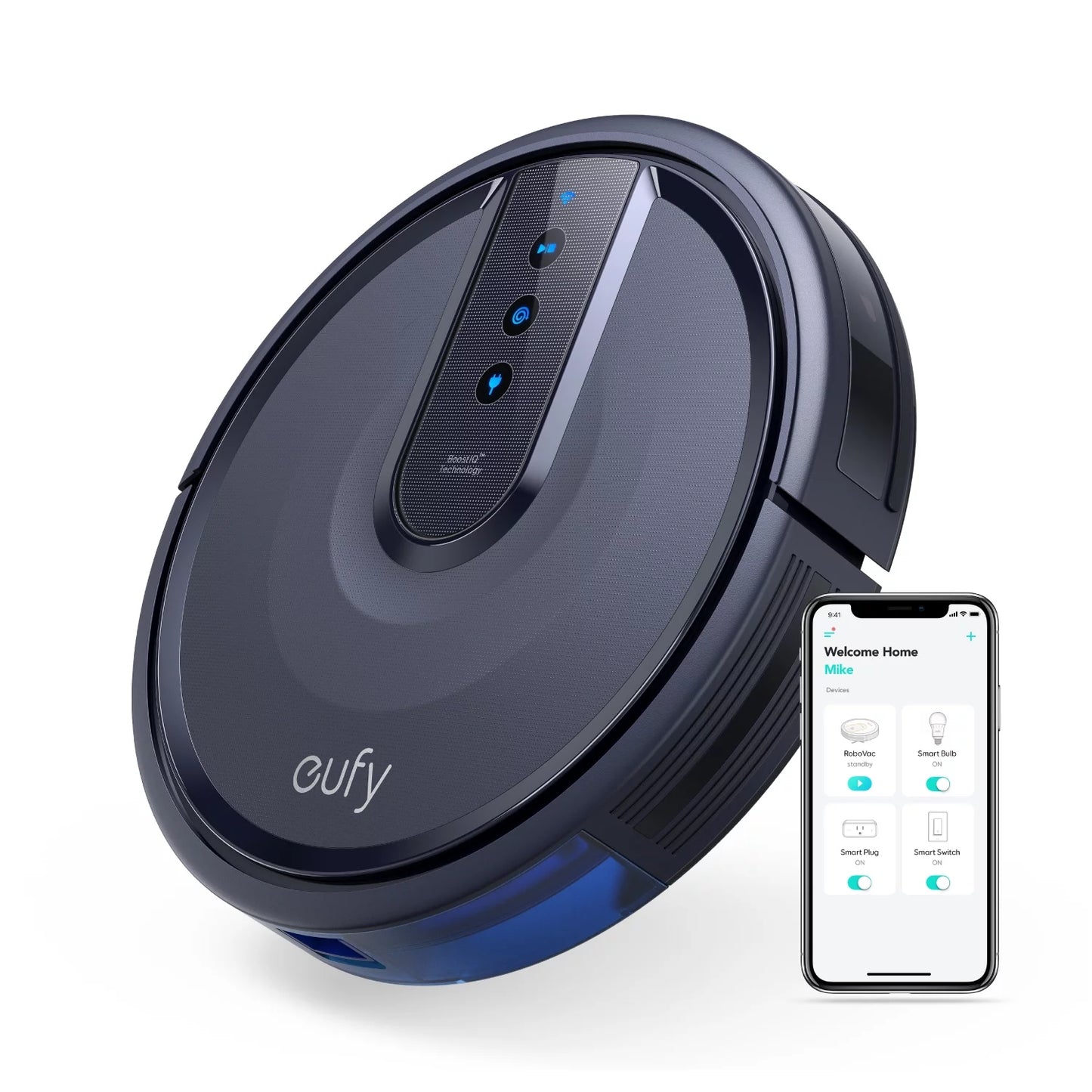 Anker Eufy RoboVac 25C Wi-Fi Connected Robot Vacuum | Quiet, Slim, Wi-Fi & Voice Control