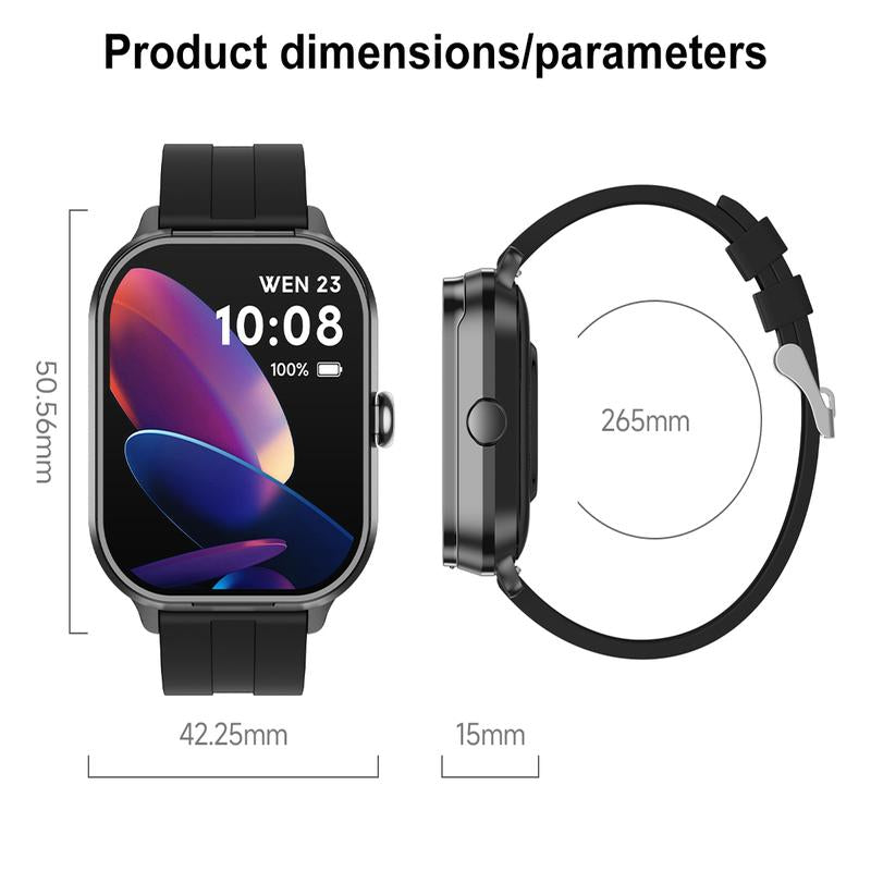 Smart Watch with Built-in Wireless Earbuds | Fitness Tracker, Bluetooth Calling & Music Play | Android & iPhone Compatible