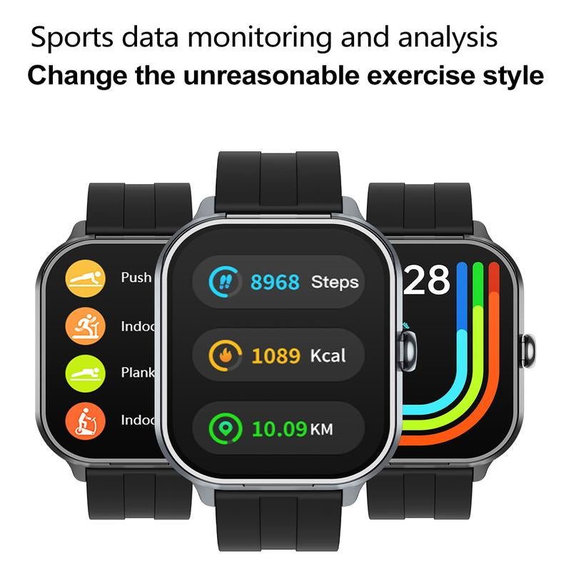 Smart Watch with Built-in Wireless Earbuds | Fitness Tracker, Bluetooth Calling & Music Play | Android & iPhone Compatible
