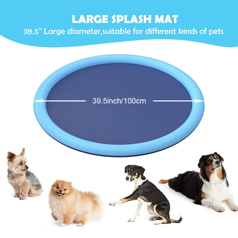 Dog Splash Mat | Outdoor Water Play Toy for All Dog Sizes