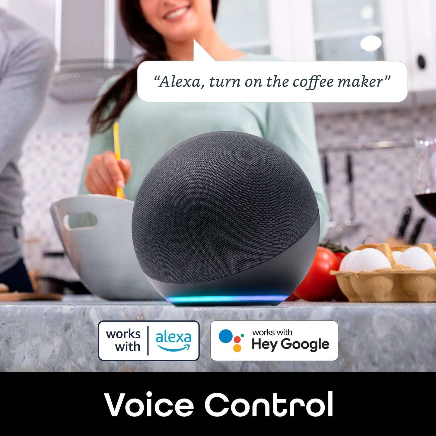 Geeni DOT Smart Plug | Compact Wi-Fi Outlet (2.4GHz) with Remote & Voice Control (2-Pack) | Alexa & Google Compatible