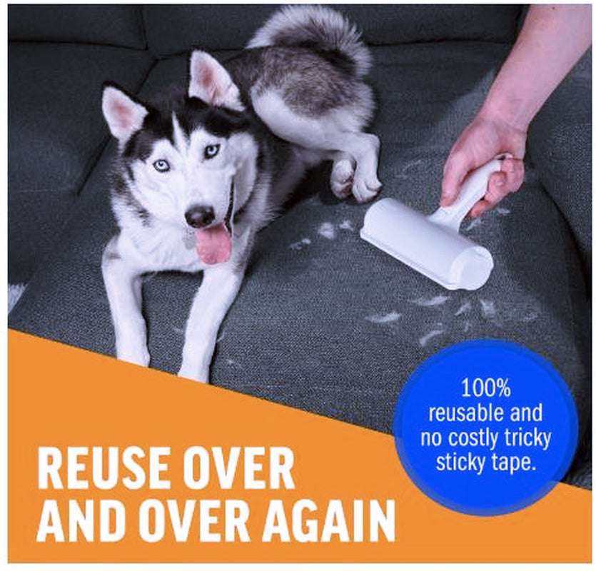 Roller Pet Hair Remover and Reusable Lint Roller