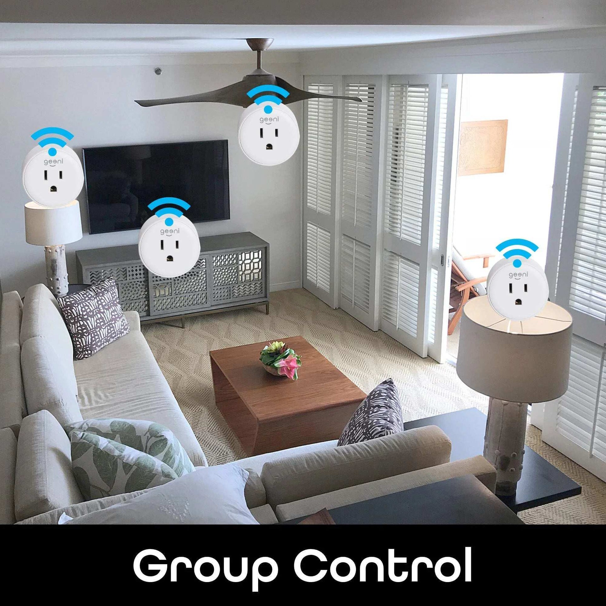 Geeni DOT Smart Plug | Compact Wi-Fi Outlet (2.4GHz) with Remote & Voice Control (2-Pack) | Alexa & Google Compatible