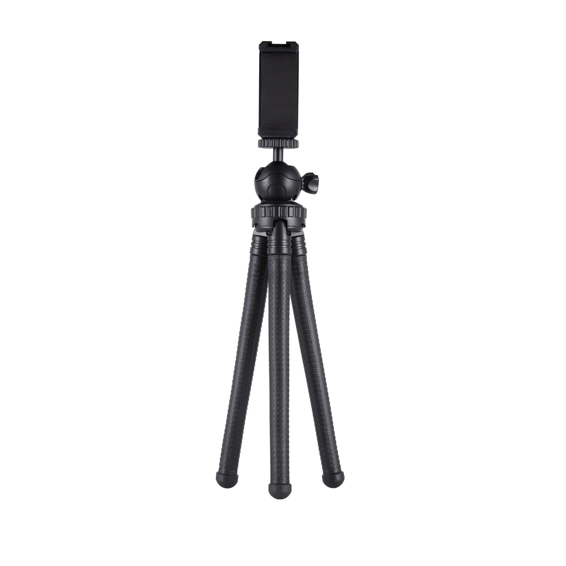Onn Adjustable Mini Tripod Stand | Flexible Holder for Compact Cameras, GoPro & Smartphones