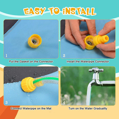 Dog Splash Mat | Outdoor Water Play Toy for All Dog Sizes