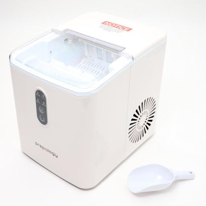 Countertop Bullet Ice Maker by Prepology | Fast Ice Production (2 Sizes) | Available in Multiple Colors