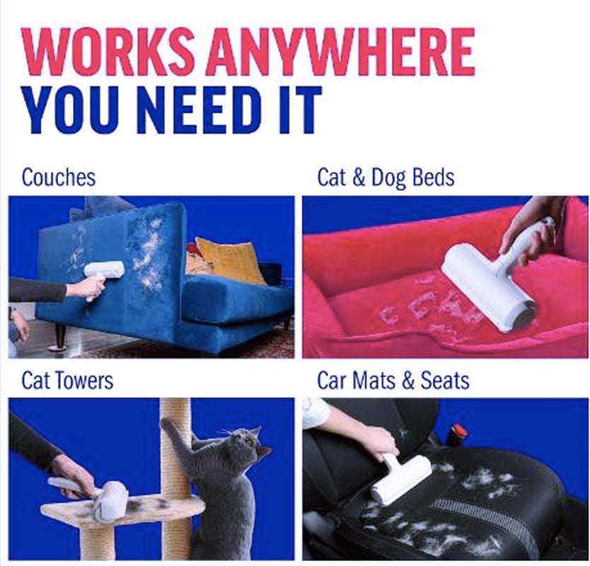 Roller Pet Hair Remover and Reusable Lint Roller