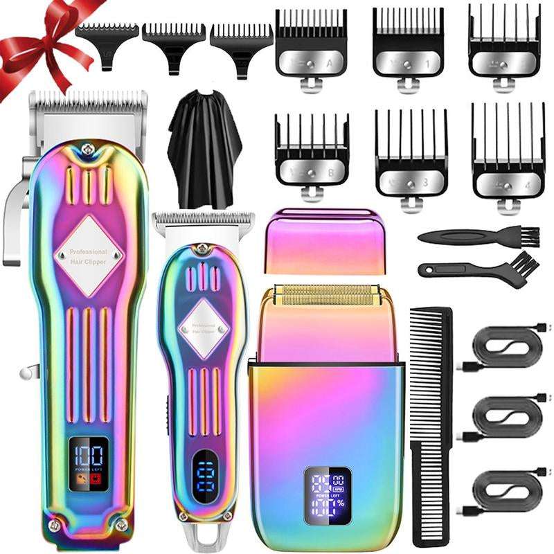 Portable Electric Shaver with USB Charging | IPX6 Waterproof, Adaptive Blade & Digital Display