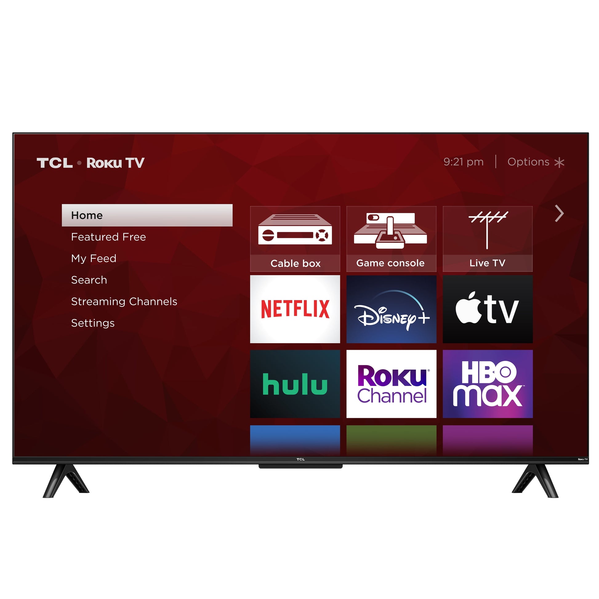 TCL 43" Class S3 (43S310R) 1080P FHD LED Smart TV with Roku TV | Roku OS with Direct LED Backlight & 3 HDMI Inputs
