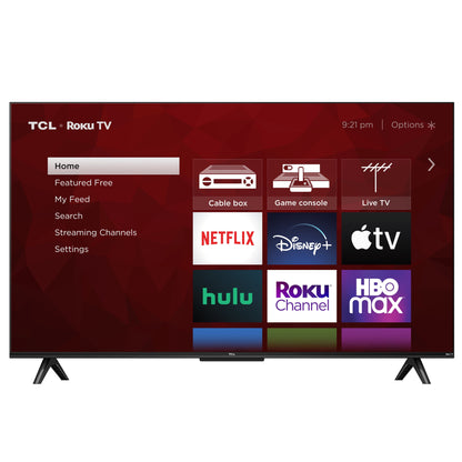 TCL 43" Class S3 (43S310R) 1080P FHD LED Smart TV with Roku TV | Roku OS with Direct LED Backlight & 3 HDMI Inputs