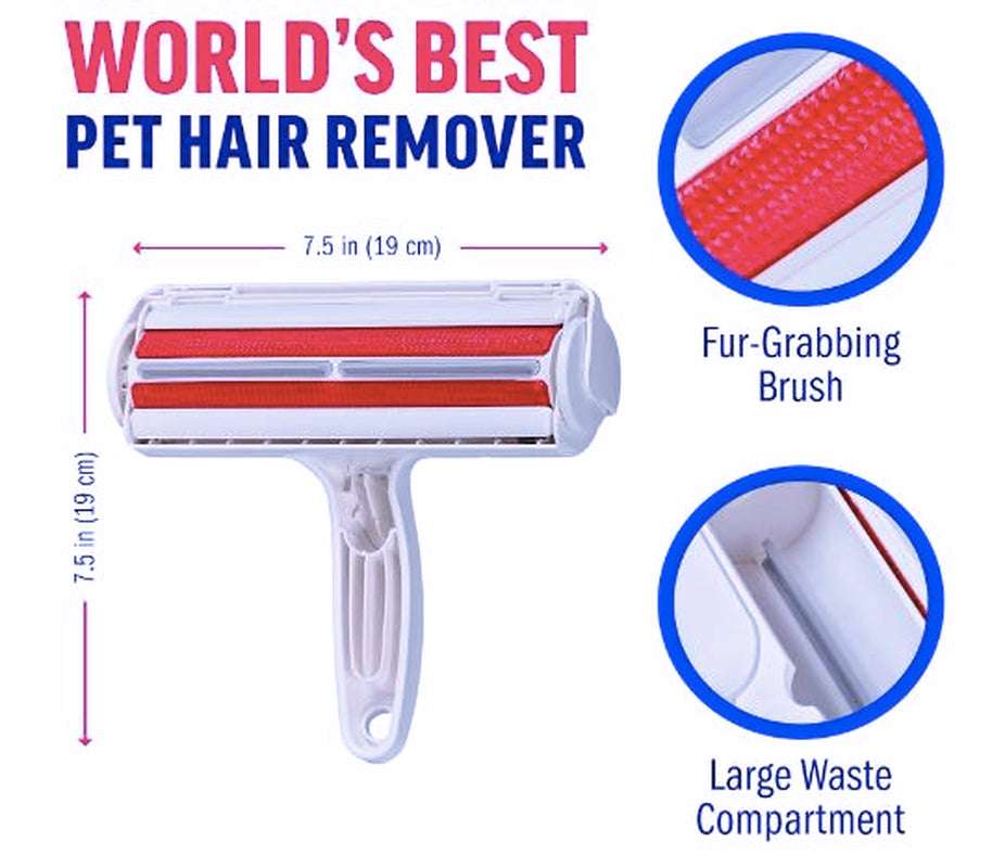 Roller Pet Hair Remover and Reusable Lint Roller