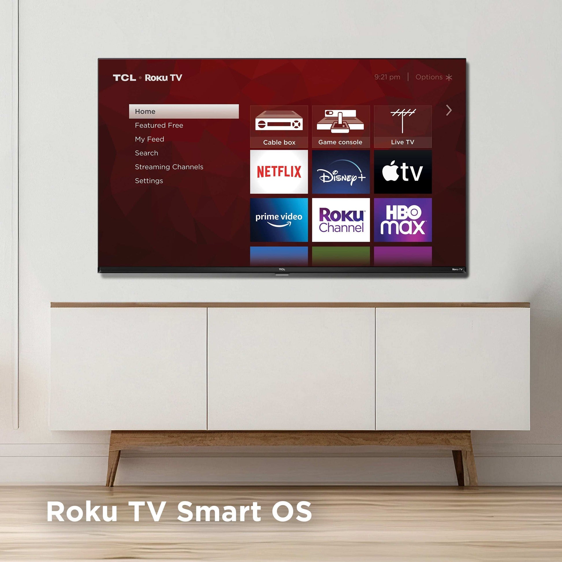 TCL 43" Class S3 (43S310R) 1080P FHD LED Smart TV with Roku TV | Roku OS with Direct LED Backlight & 3 HDMI Inputs
