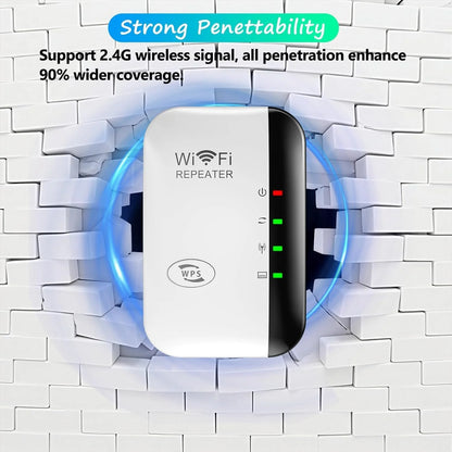 Emlimny Wifi Extender Signal Booster - 1200Mbps, 3000 Sq.Ft Coverage, 2.4 & 5GHz Dual Band Wifi Repeater