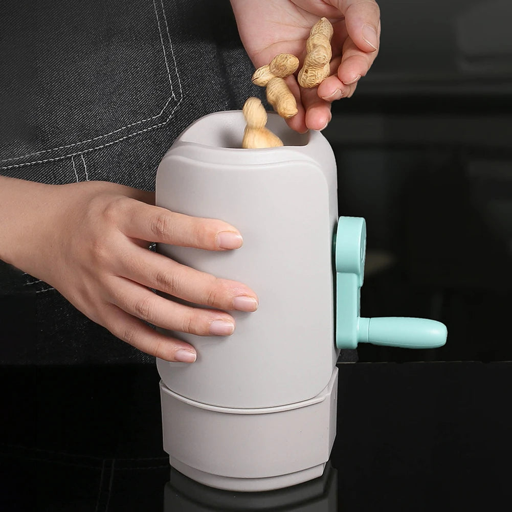 Hands-Crank  Peanut & Pistachio Sheller | Food-Grade, Mess-Free Nut Opener for Home & Commercial Use