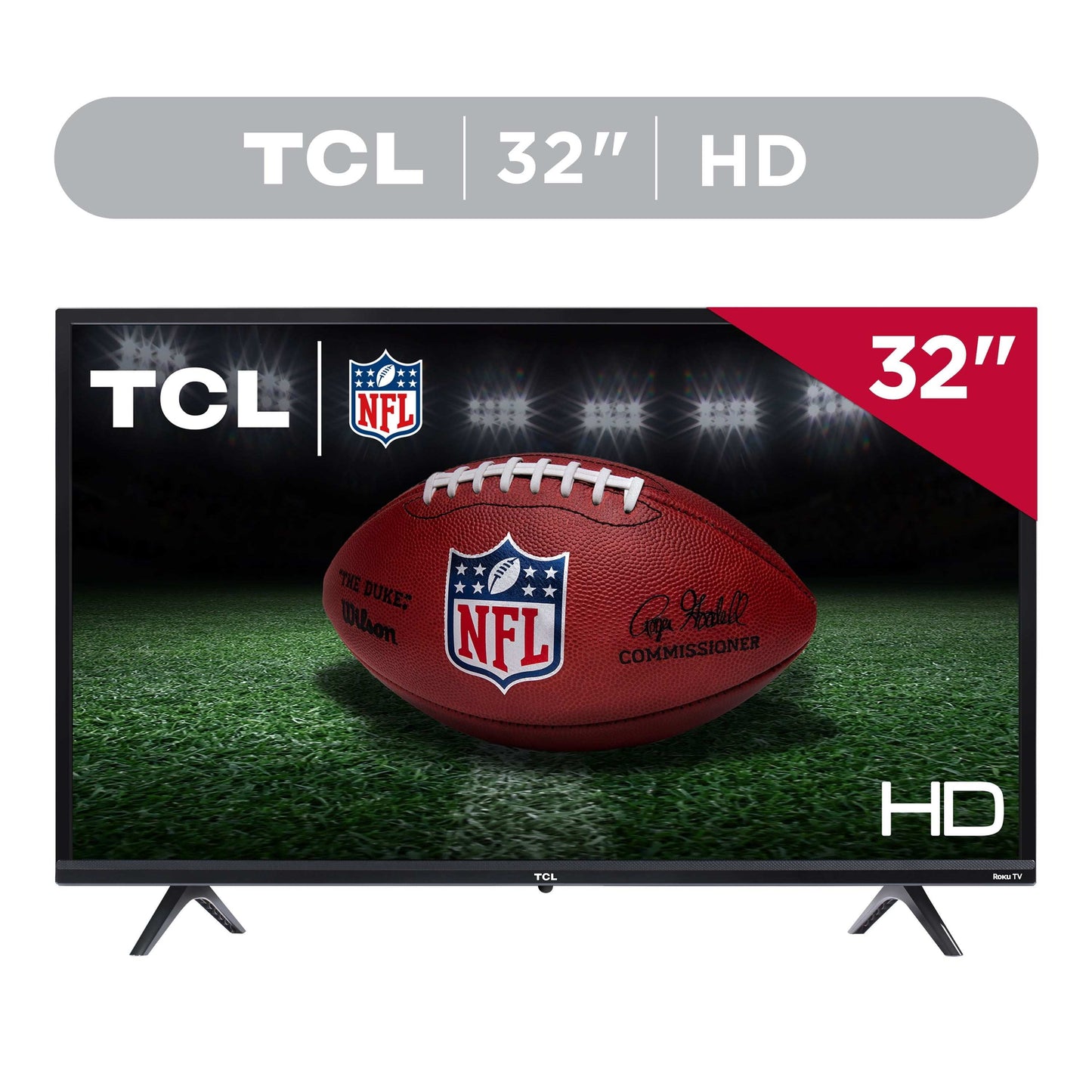Compact 32-inch TCL Roku TV | 720p HD LED Smart Television for Seamless Streaming