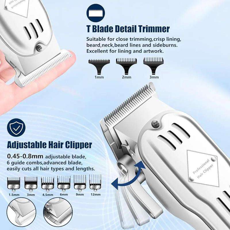 Portable Electric Shaver with USB Charging | IPX6 Waterproof, Adaptive Blade & Digital Display