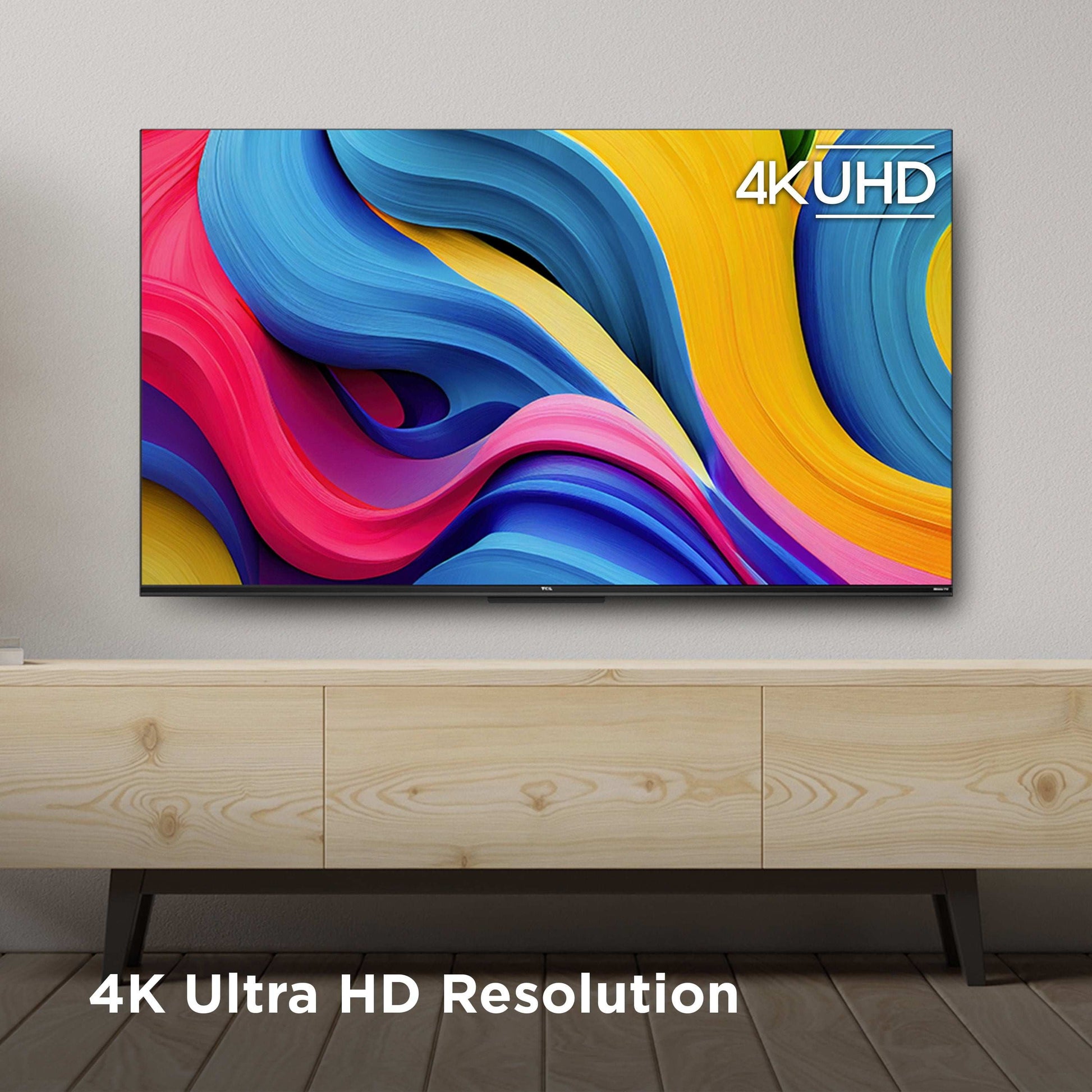 TCL 85” Class S4 (85S410R) 4K UHD HDR LED Smart TV with Roku TV