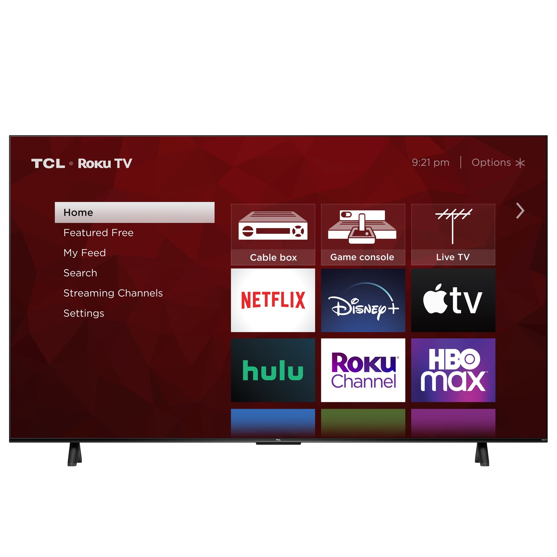 TCL 75” Class S4 (75S451) 4K UHD HDR Smart TV with Roku TV | Voice Control, AirPlay, & 4 HDMI Inputs