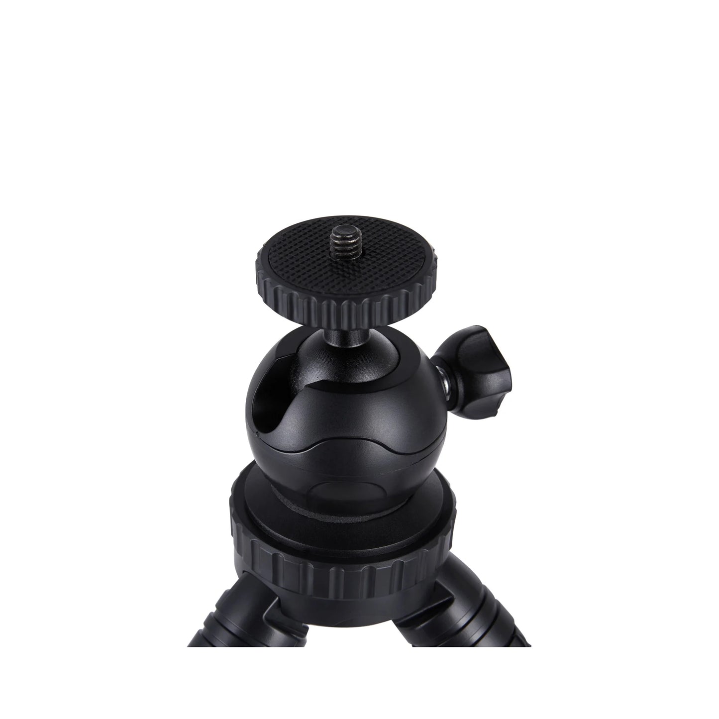 Onn Adjustable Mini Tripod Stand | Flexible Holder for Compact Cameras, GoPro & Smartphones