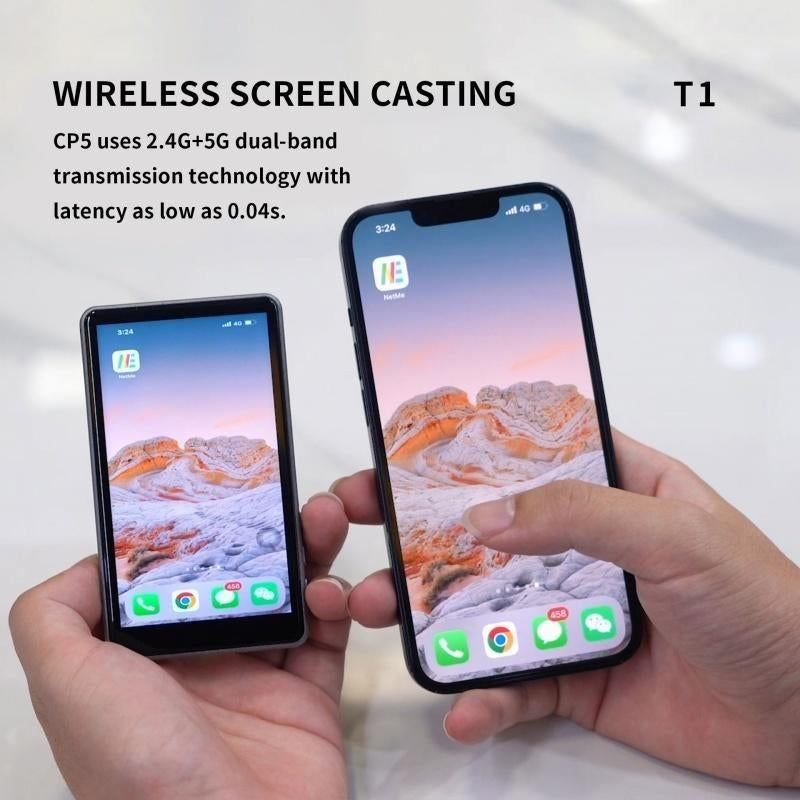 Vlog Selfie Monitor Screen for iPhone & Samsung (T1 Mobile Phone Screen Thrower)