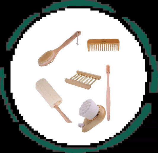 Eco-Friendly Zero-Waste Bath Bundle | Bamboo Body Care Essentials