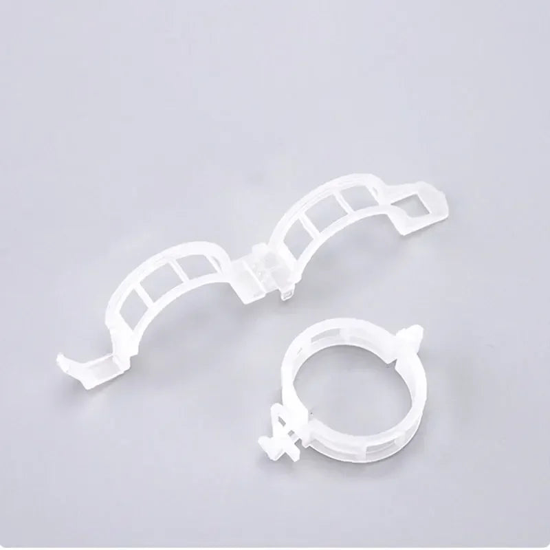 Versatile Reusable Garden Plant Fasteners | Plastic Vine & Tomato Stem Supports for Garden